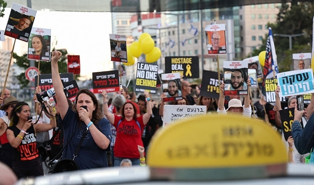 احتجاجات حاشدة في " إسرائيل " مطالبة باسقاط حكومة نتنياهو 