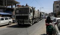  392 شاحنة محملة بالغذاء دخلت إلى قطاع غزة منذ بداية نيسان